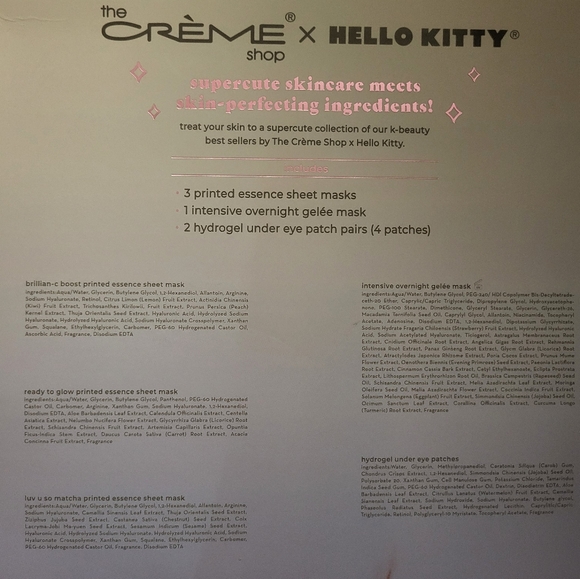 NIB Limited Edition Hello Kitty mask set - Picture 2 of 3